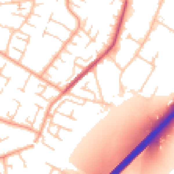 Daytime road noise heatmap for CV3 2PG