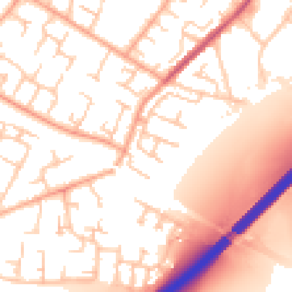 Daytime road noise heatmap for CV3 2PL
