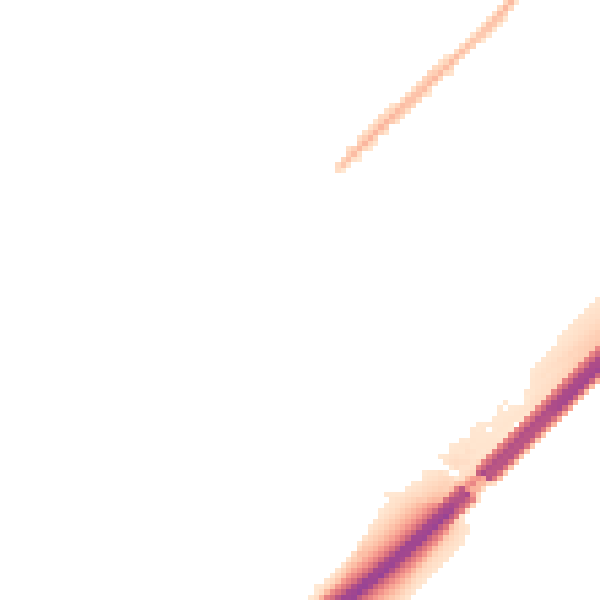 Night-time road noise heatmap for CV3 2PL