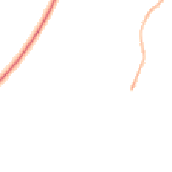 Night-time road noise heatmap for CV3 2PW