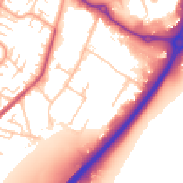 Daytime road noise heatmap for CV3 2RN