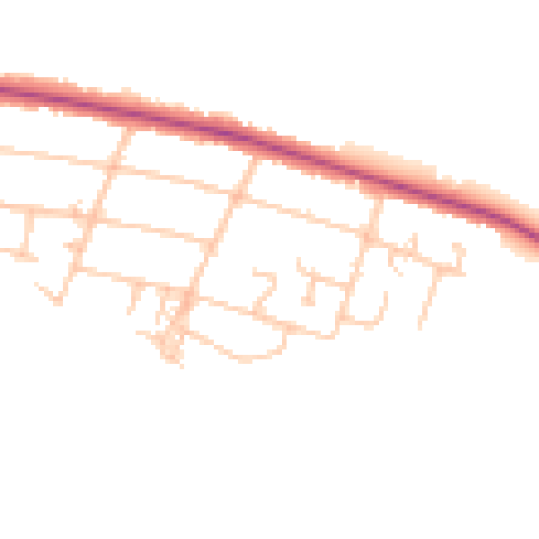 Daytime road noise heatmap for CV3 2SP