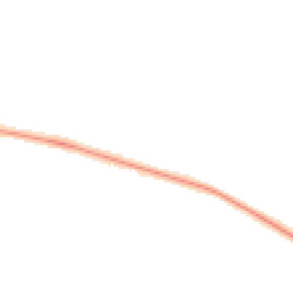 Night-time road noise heatmap for CV3 2WJ
