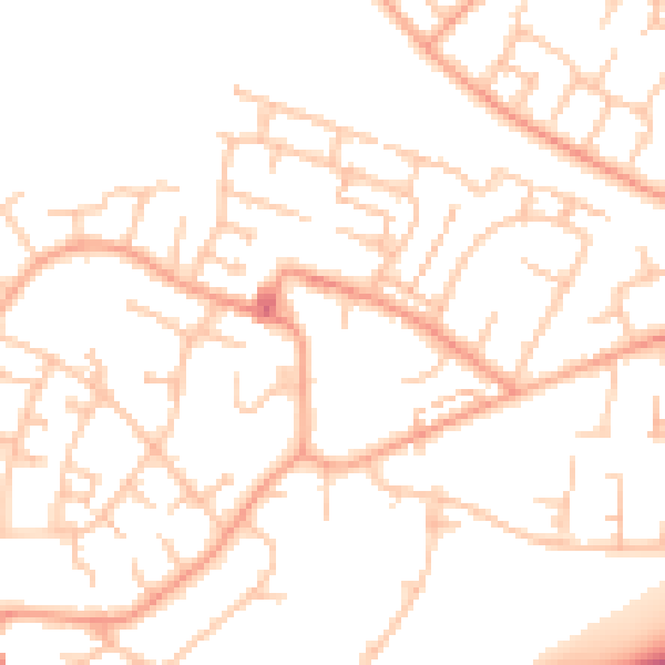 Daytime road noise heatmap for CV3 3DH