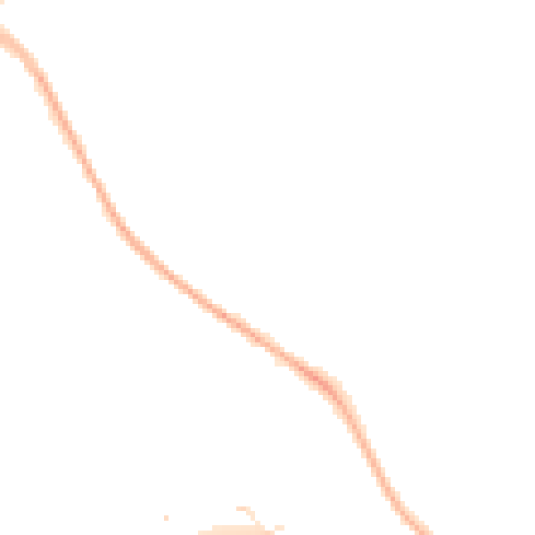 Night-time road noise heatmap for CV3 3DJ