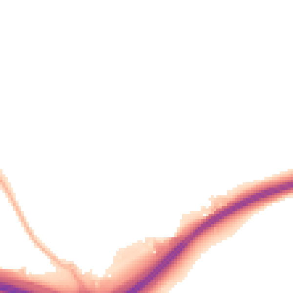 Night-time road noise heatmap for CV3 3GD