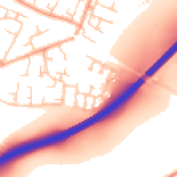 Daytime road noise heatmap for CV3 3JR