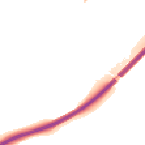 Night-time road noise heatmap for CV3 3JY