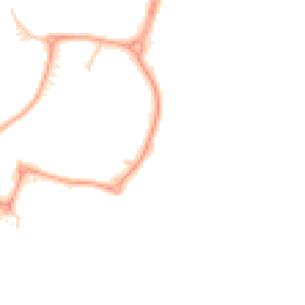 Daytime road noise heatmap for CV3 4SU