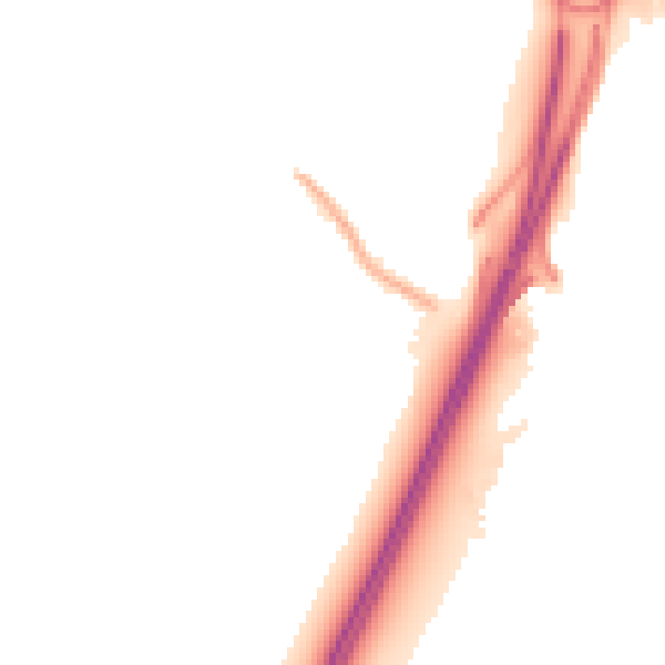 Night-time road noise heatmap for CV3 5NR