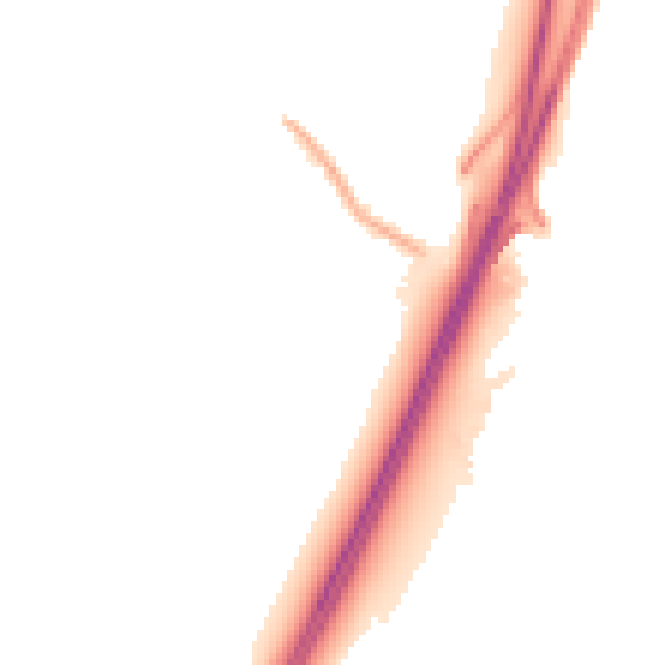 Night-time road noise heatmap for CV3 5NT