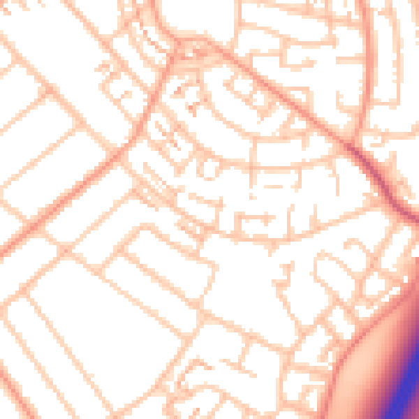 Daytime road noise heatmap for CV3 5PR