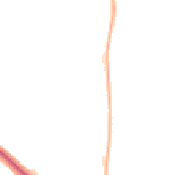 Night-time road noise heatmap for CV3 6JX