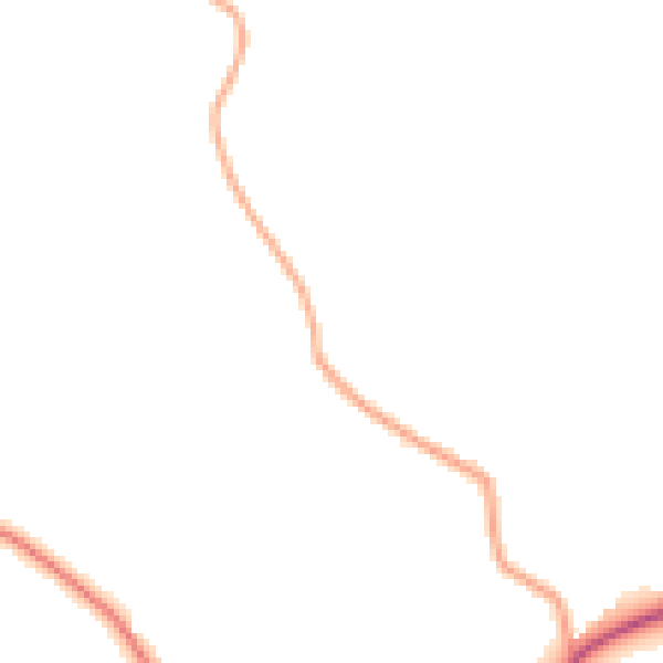 Daytime road noise heatmap for CV7 7AX