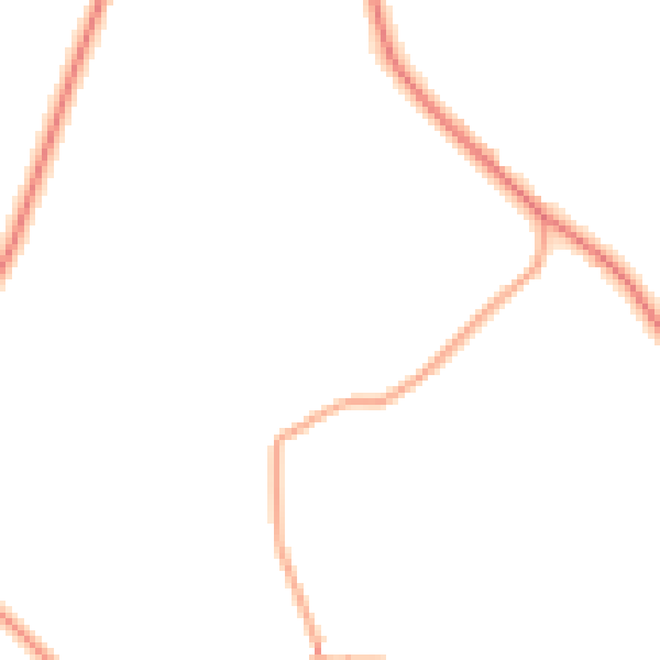 Daytime road noise heatmap for CV7 7BD