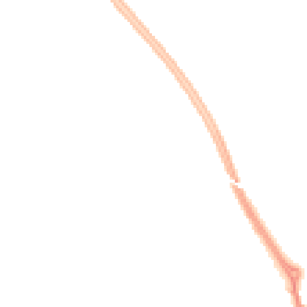 Night-time road noise heatmap for CV7 7BS