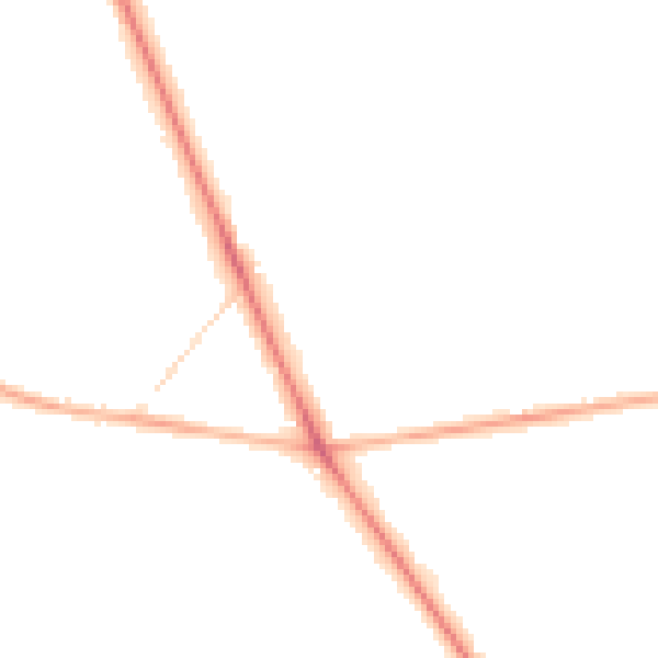 Night-time road noise heatmap for CV7 7DW