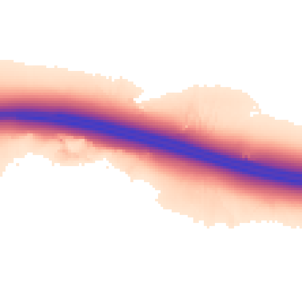 Daytime road noise heatmap for CV7 7HJ