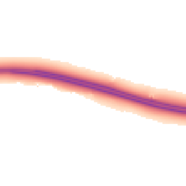 Night-time road noise heatmap for CV7 7HJ