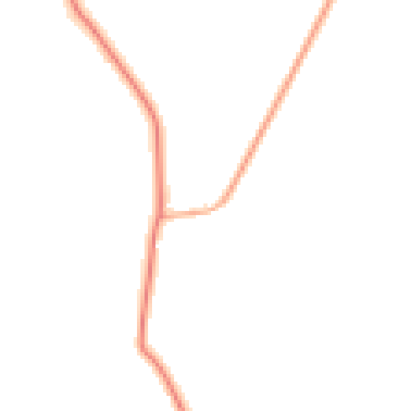 Daytime road noise heatmap for CV7 7HS
