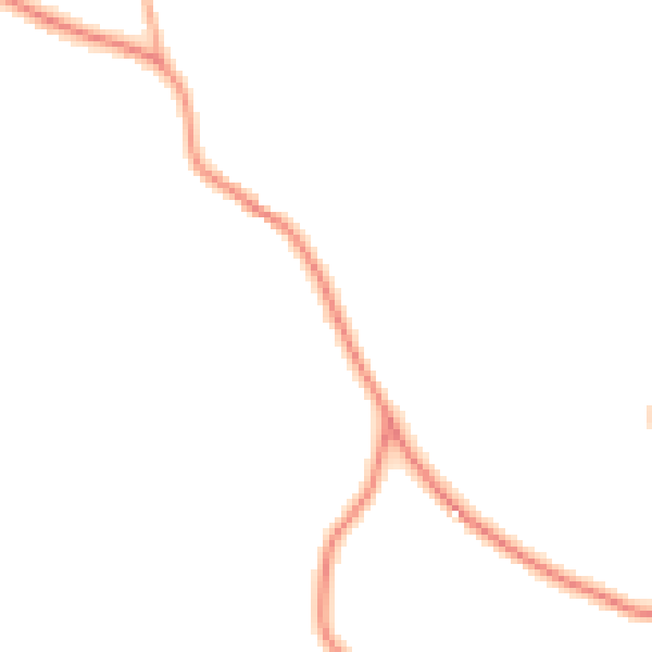 Daytime road noise heatmap for CV7 8AF