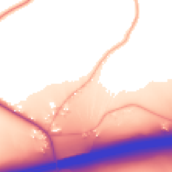 Daytime road noise heatmap for CV7 8AX