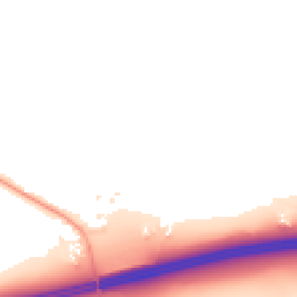 Night-time road noise heatmap for CV7 8AX