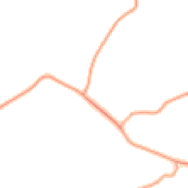 Daytime road noise heatmap for CV7 8EP