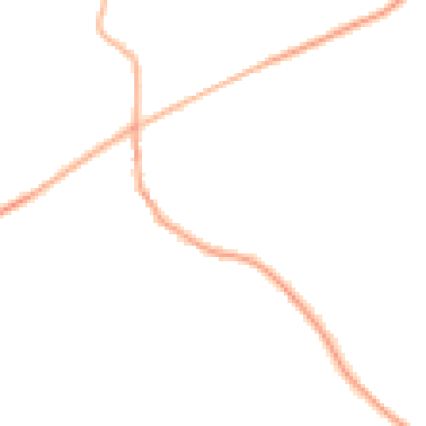 Night-time road noise heatmap for CV7 8ER