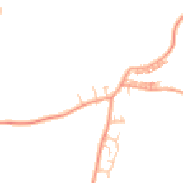 Daytime road noise heatmap for CV7 8FP