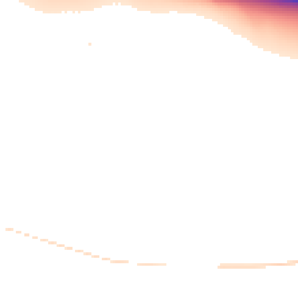 Night-time road noise heatmap for CV7 8NB