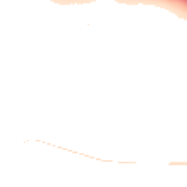 Night-time road noise heatmap for CV7 8NN