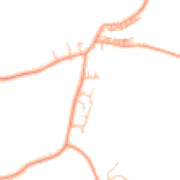 Daytime road noise heatmap for CV7 8PF