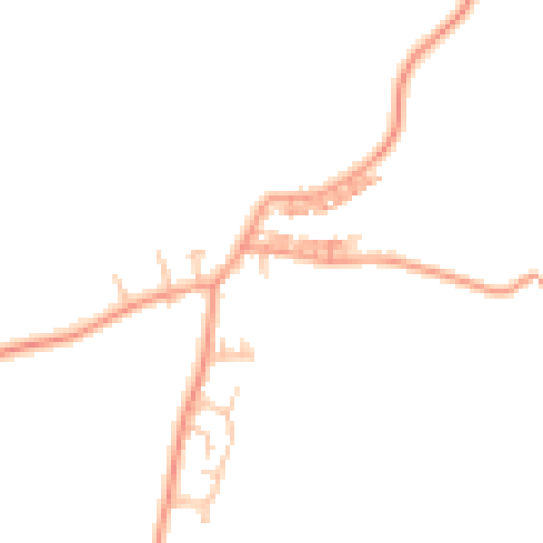 Daytime road noise heatmap for CV7 8QA