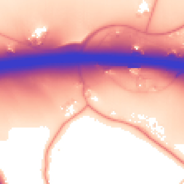 Daytime road noise heatmap for CV7 8QP