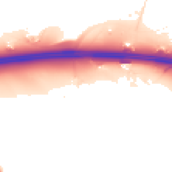 Night-time road noise heatmap for CV7 8QP