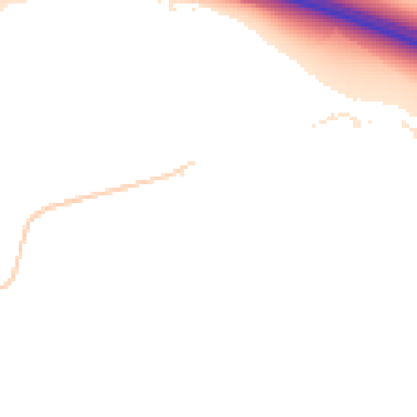 Night-time road noise heatmap for CV7 9AR