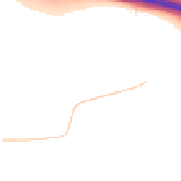 Night-time road noise heatmap for CV7 9AU