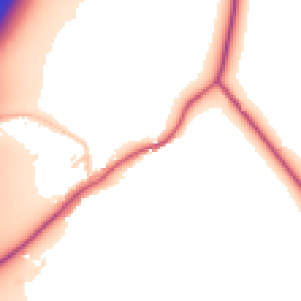 Daytime road noise heatmap for CV7 9HZ
