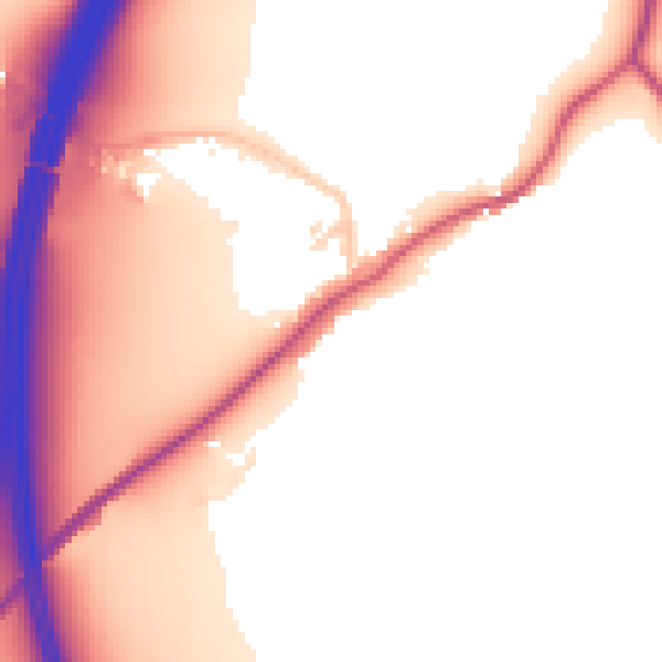Daytime road noise heatmap for CV7 9JA