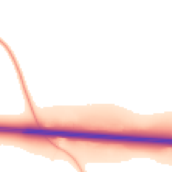 Night-time road noise heatmap for CV7 9JL