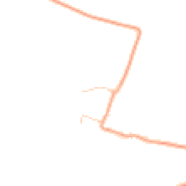 Daytime road noise heatmap for CV7 9LG
