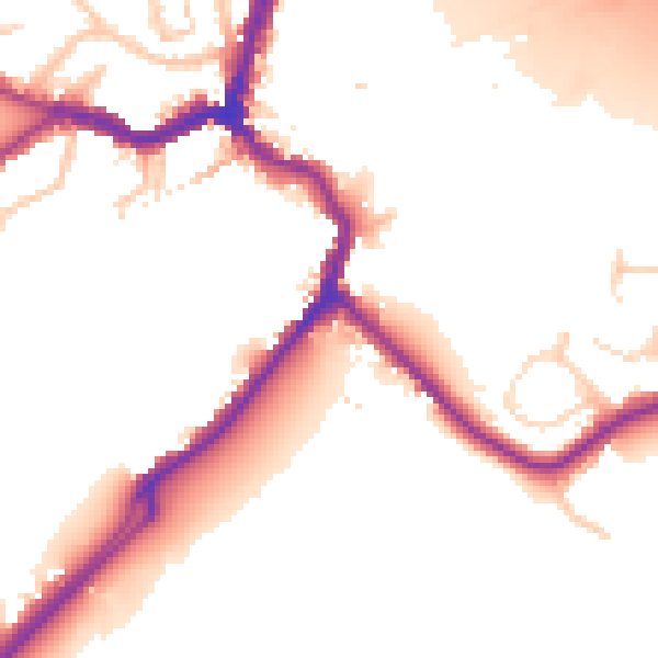 Daytime road noise heatmap for DA5 2FD