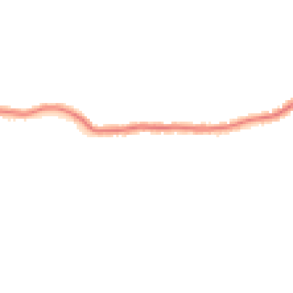 Night-time road noise heatmap for DA5 3LD