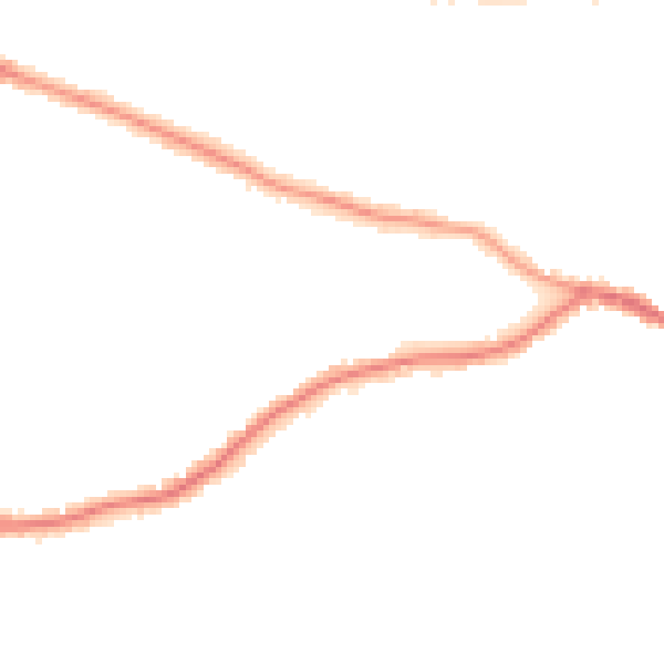 Night-time road noise heatmap for DA5 3NW