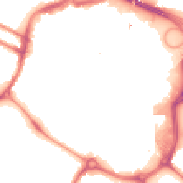 Night-time road noise heatmap for DE1 1BZ