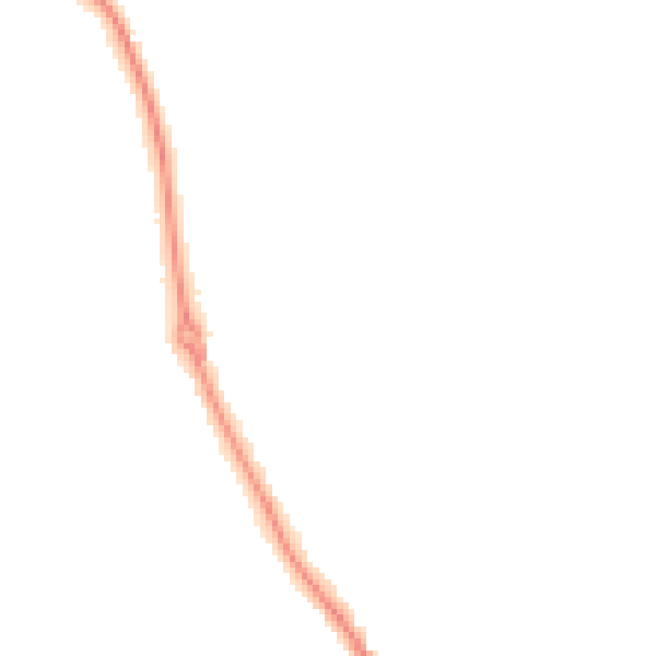 Night-time road noise heatmap for DE13 0AS