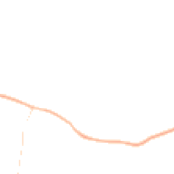 Night-time road noise heatmap for DE13 8AU