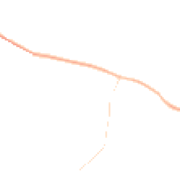 Night-time road noise heatmap for DE13 8DH