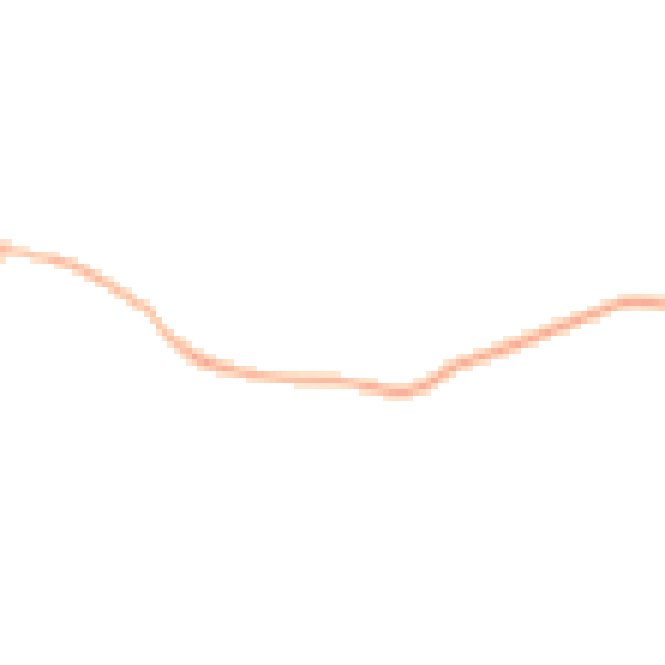 Night-time road noise heatmap for DE13 8DU